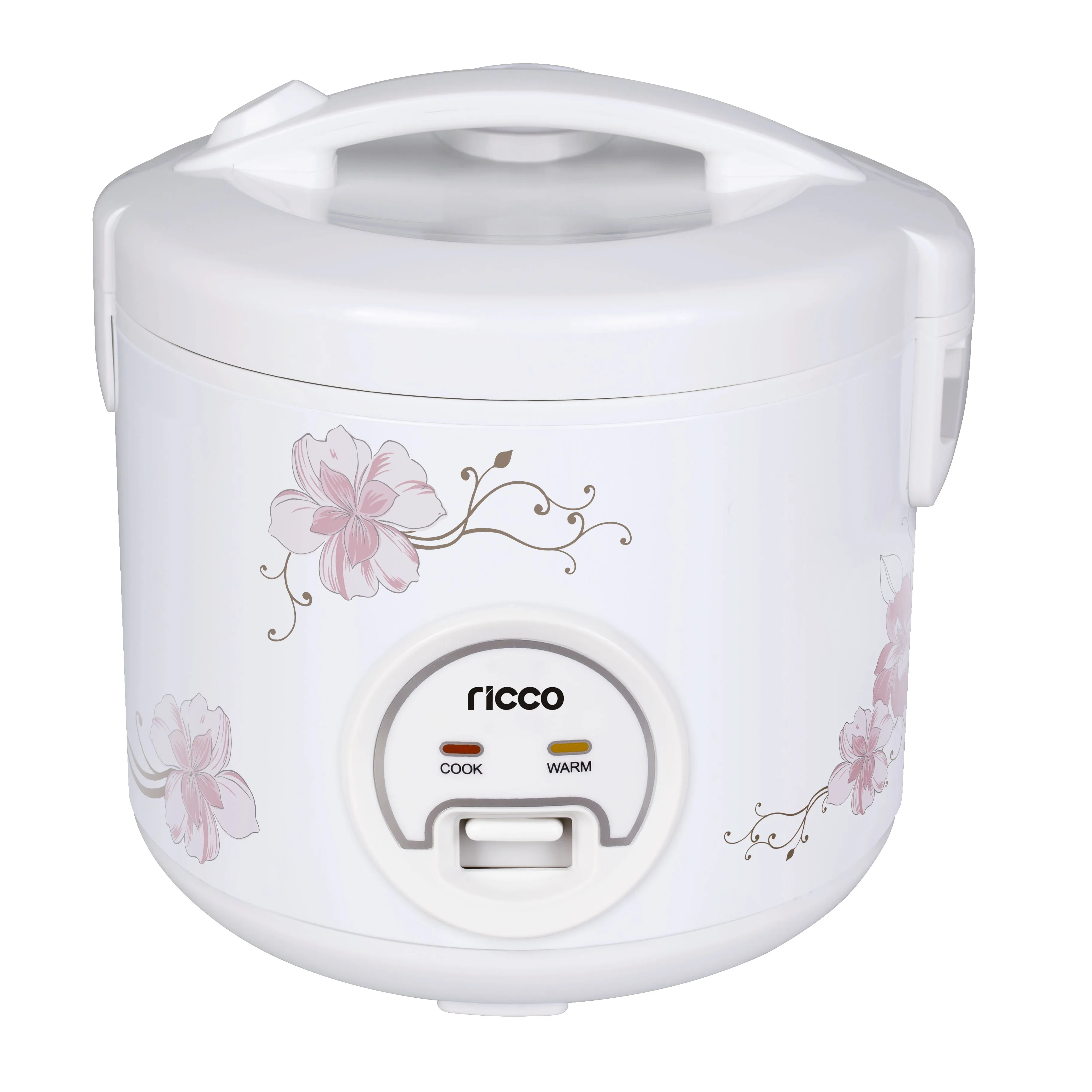 Electrical 1.8l 700W deluxe rice cooker jar shape with non-stick inner pot and plastic steamer