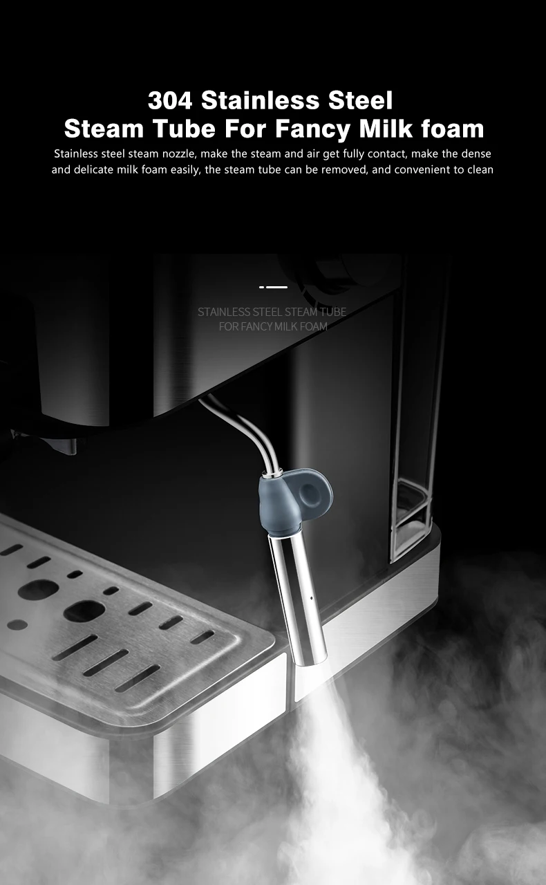 2021 New Design  Cafetera Automatic coffee Machine Italian Espresso Coffee Maker Latte Foam Coffee Machine