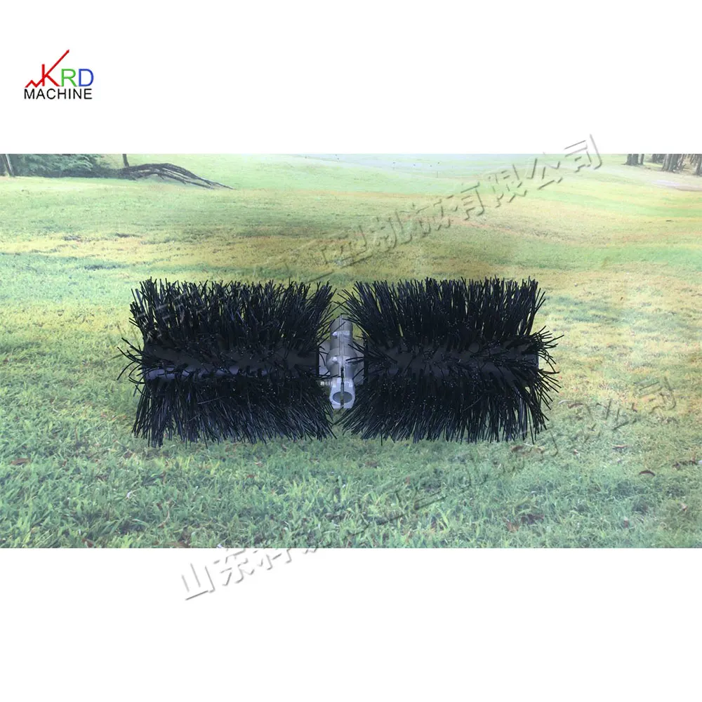 Gasoline turf sweeper Football field sweeping equipment Tennis court cleaning tools Golf course grooming equipment