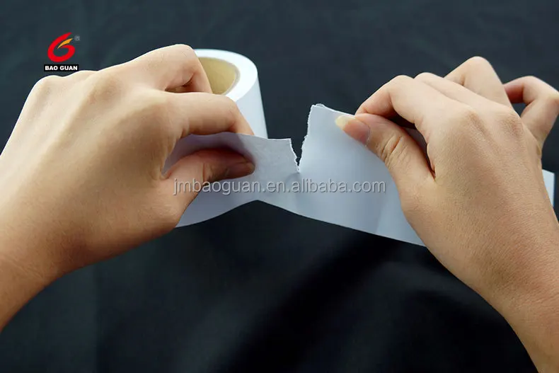 Best Selling Waterproof Solvent Acrylic No Carrier Double Sided Tissue Adhesive Tape With Release Paper Sticky Double Sided Tape