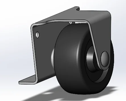 Настраиваемые 2-дюймовые черные мебельные колесики, офисные стулья, внешние школы, гостиная, столовая, тренажерный зал, производство PP PU PVC TPR