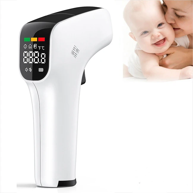 Medical Clinical IR Forehead LED Non Contact Digital Human Body Infrared Fever Thermometer