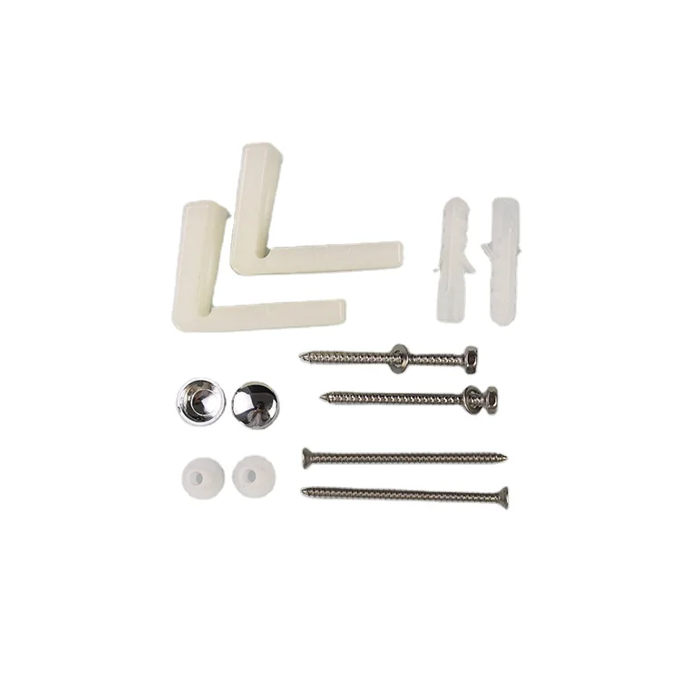 Toilet seat standard size stainless steel toilet anchor installation screw bolt