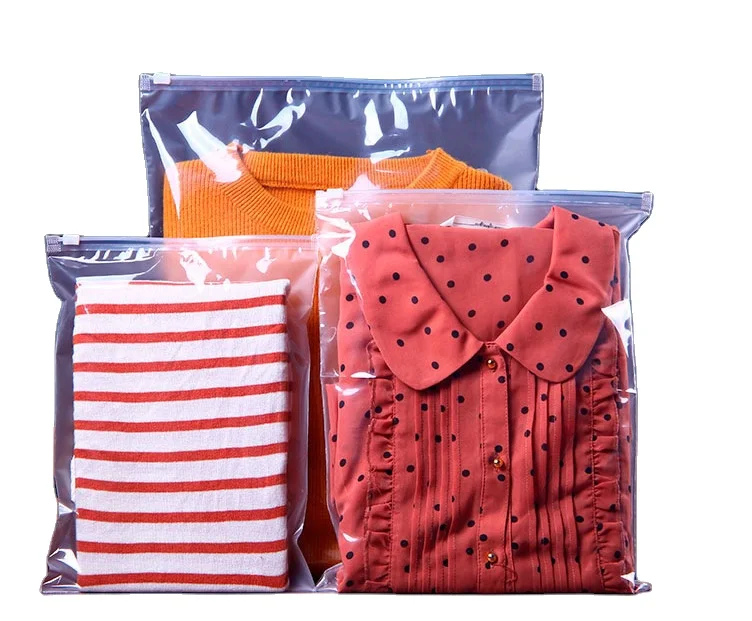 Small transparent transparent front silver back aluminum-plated plastic packaging polyester film zipper bag