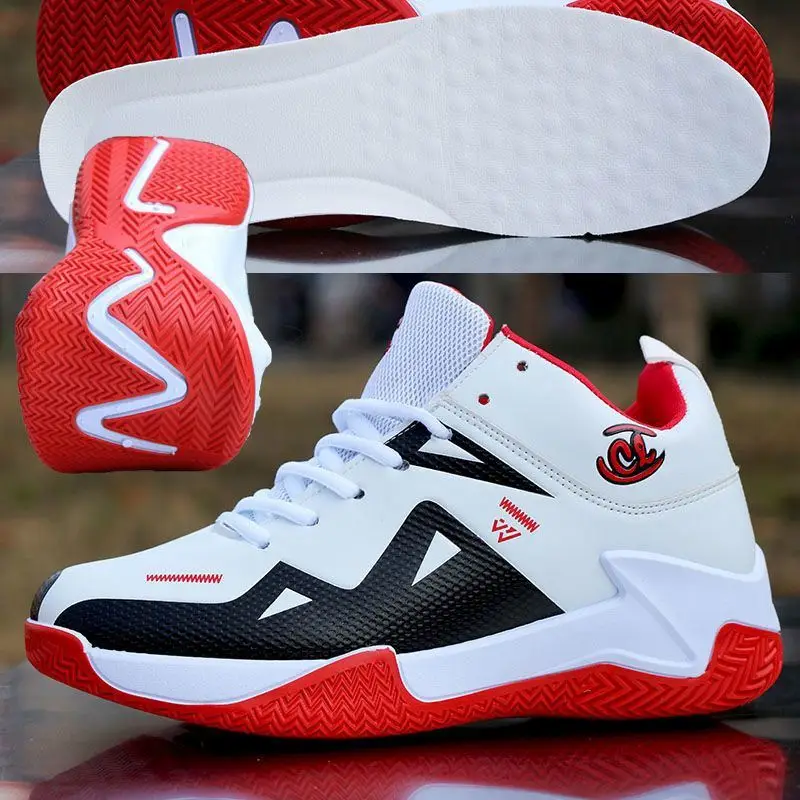 Latest Models Wholesale Websites Durability Large Size Style Shoes Waterproof Custom Logo of Men Basketball Shoes