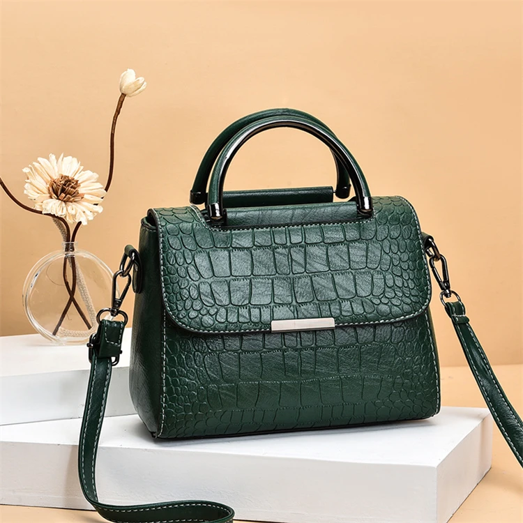 Custom Latest Cheap High Quality Pu Leather Guangzhou Tote Handbag for Women