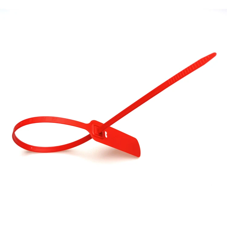 US-PS400FT Security Disposable Adjustable Plastic Pull-Tite Security Seal lock With Number