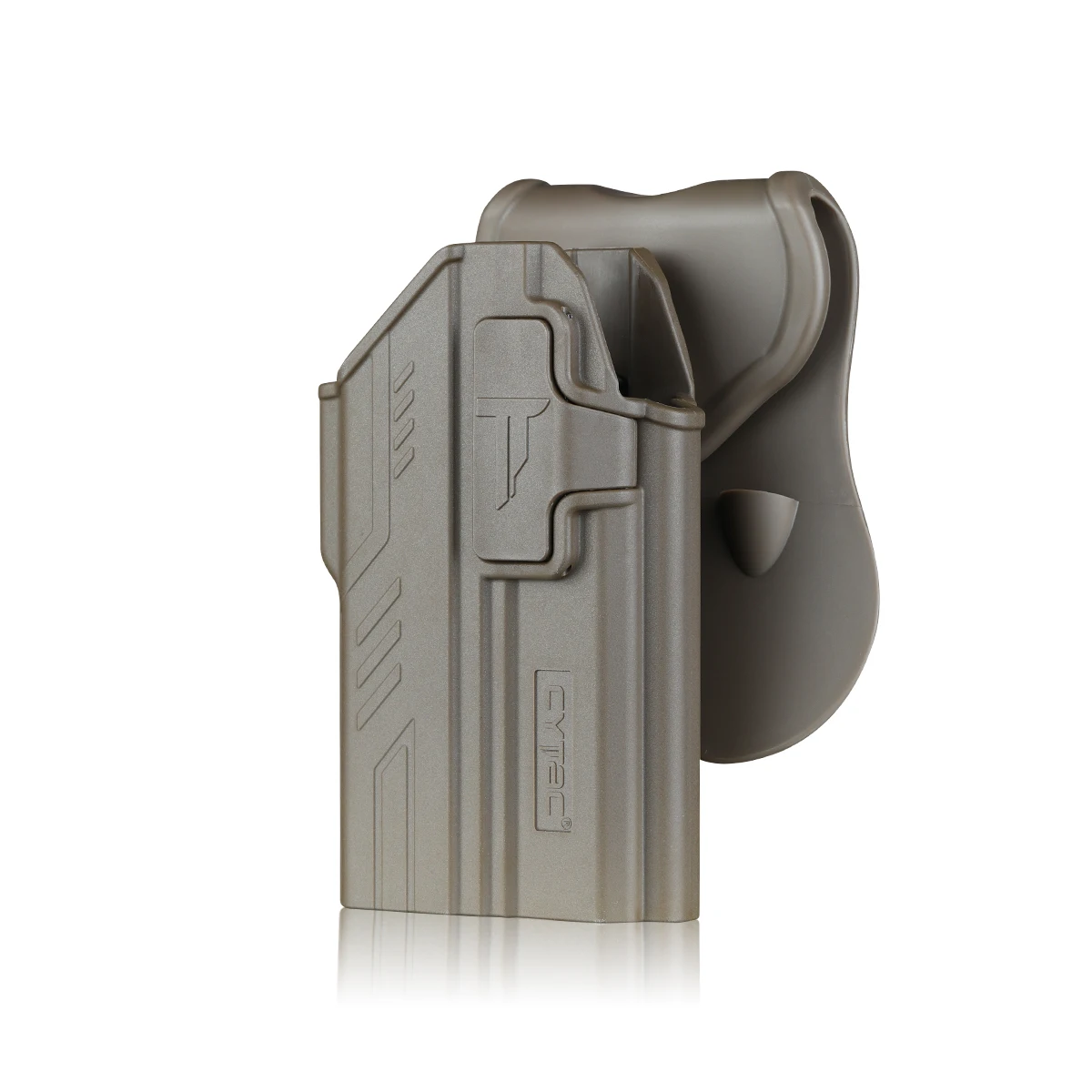 Cytac Waist FDE Color Tactical Holster For Glok G17 G22 G31 with Light