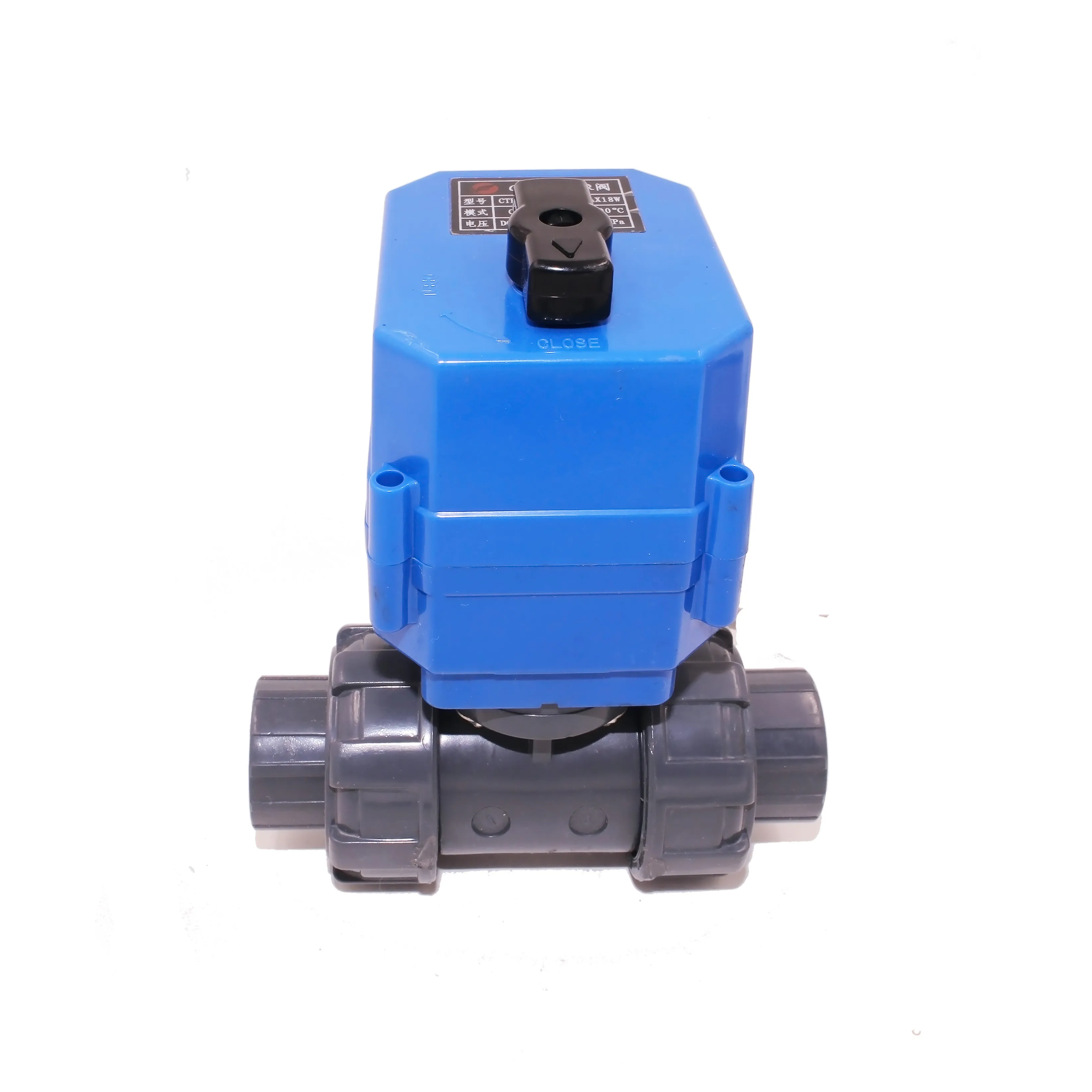 CTF001 series F-F 2-way electric automatic water valve with manual control