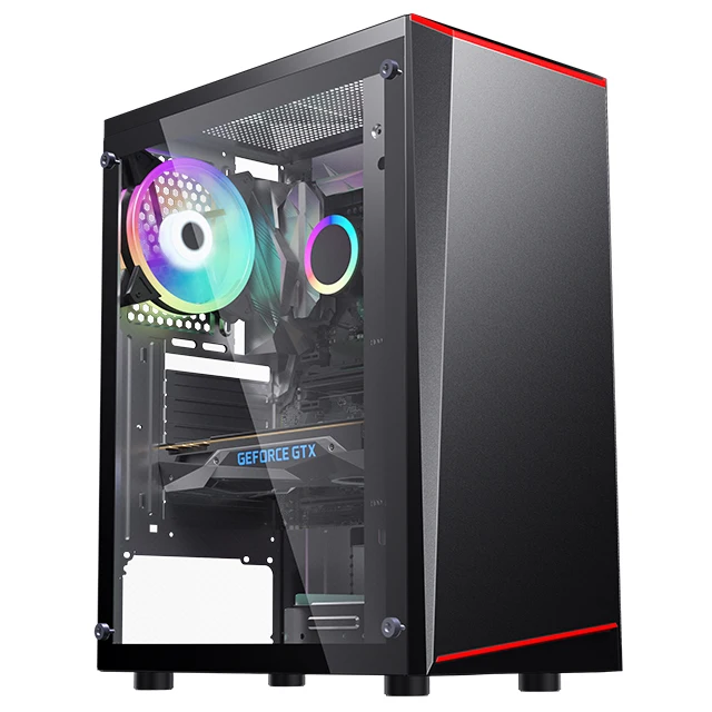 ATX Full Tower Computer case ARGB Lighting Pc Case High-end Gaming Case