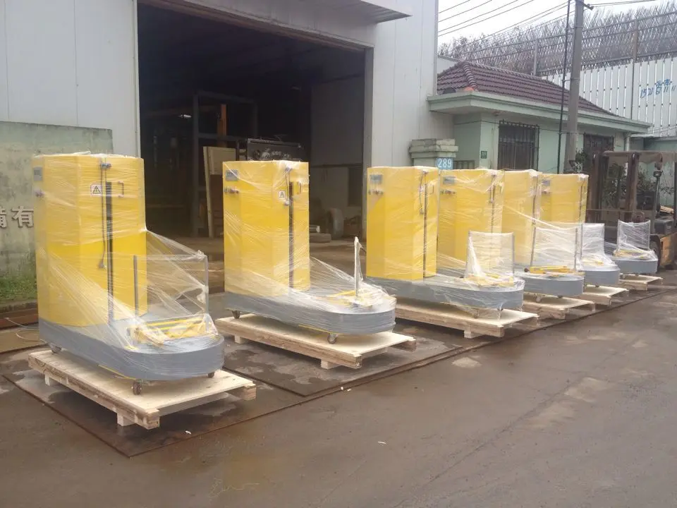 
High quality Wrap film machine airport luggage stretch wrapping machine 