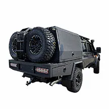 4WD одинарный/двойной/дополнительный алюминиевый лоток для кабины и навес с собачьей коробкой набором инструментов пикапа в соответствии Hilux Ranger Dmax BT50