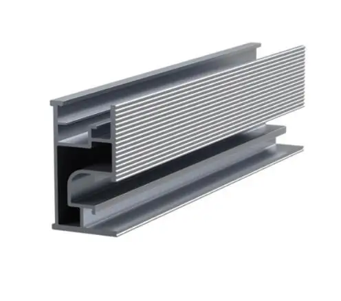 Chinese factory manufacture Solar panel mounting aluminum rail for solar energy system 4*3  4*4  customizable