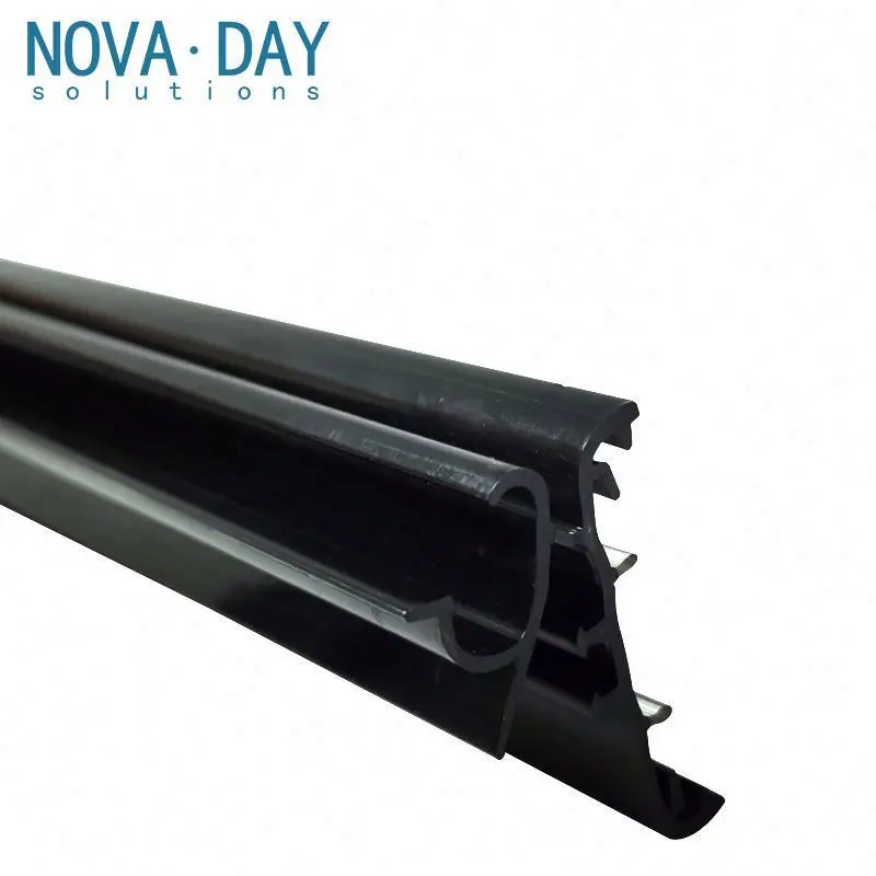 Novaday Supermarket Shelves Racks Plastic Label Holder Pvc Clear Display Racks Esl Electronic Shelf Label