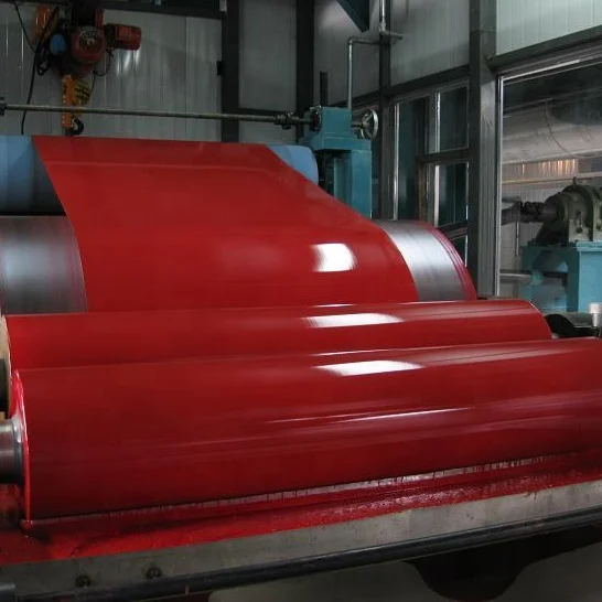 Color Coated Galvanized Steel Coil Prepainted Steel Coil Zinc Single Double Tri-color Coated PPGI Coil