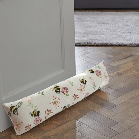 Soft velour draught excluder garden window noise blocker sound colorful window draft noise wind proof seal for home