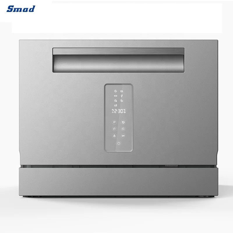 Smad 8 sets Mini Countertop Dishwasher Portable Dishwasher Machine DDD8-55BLME(3802N)