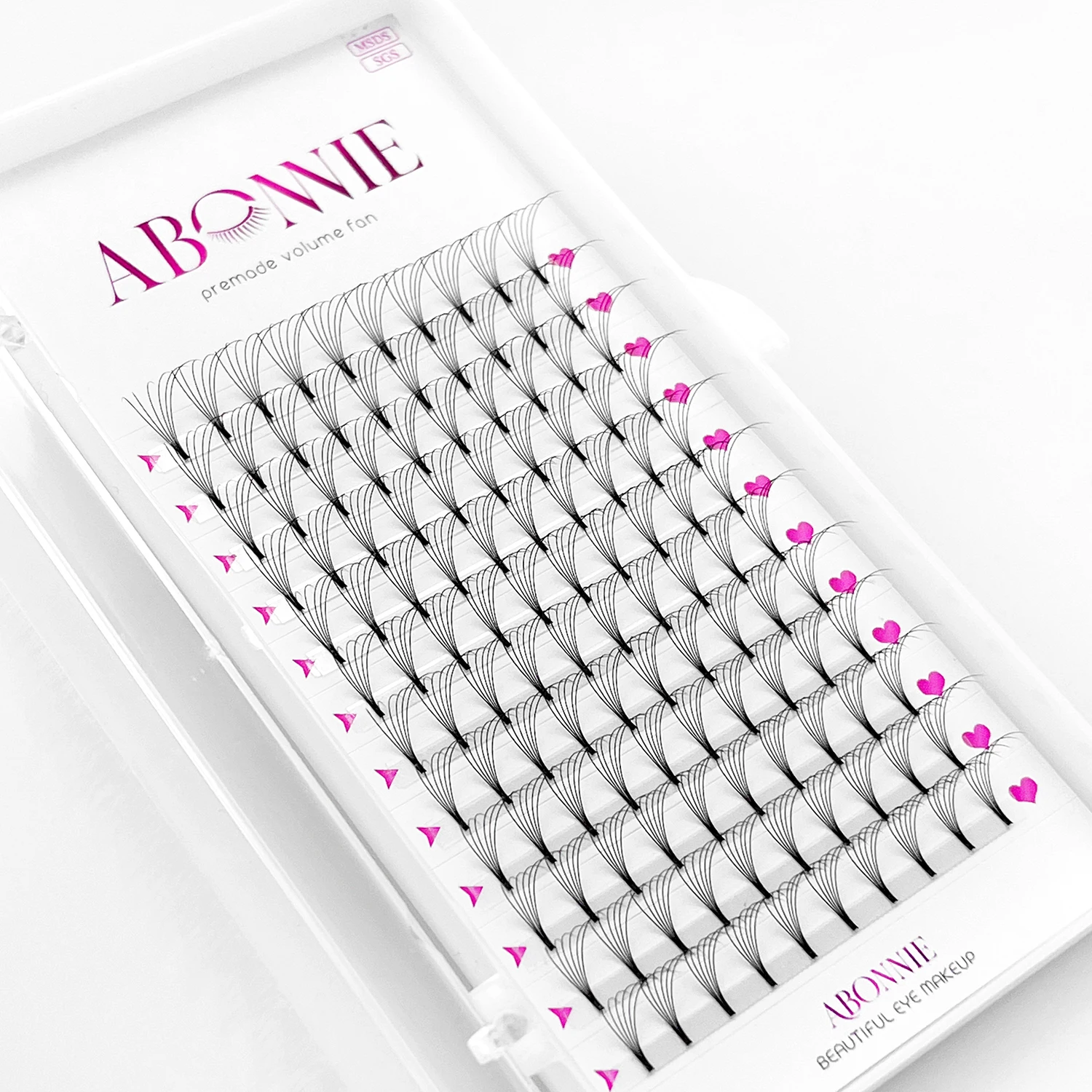 0 07 готовые вееры для ресниц