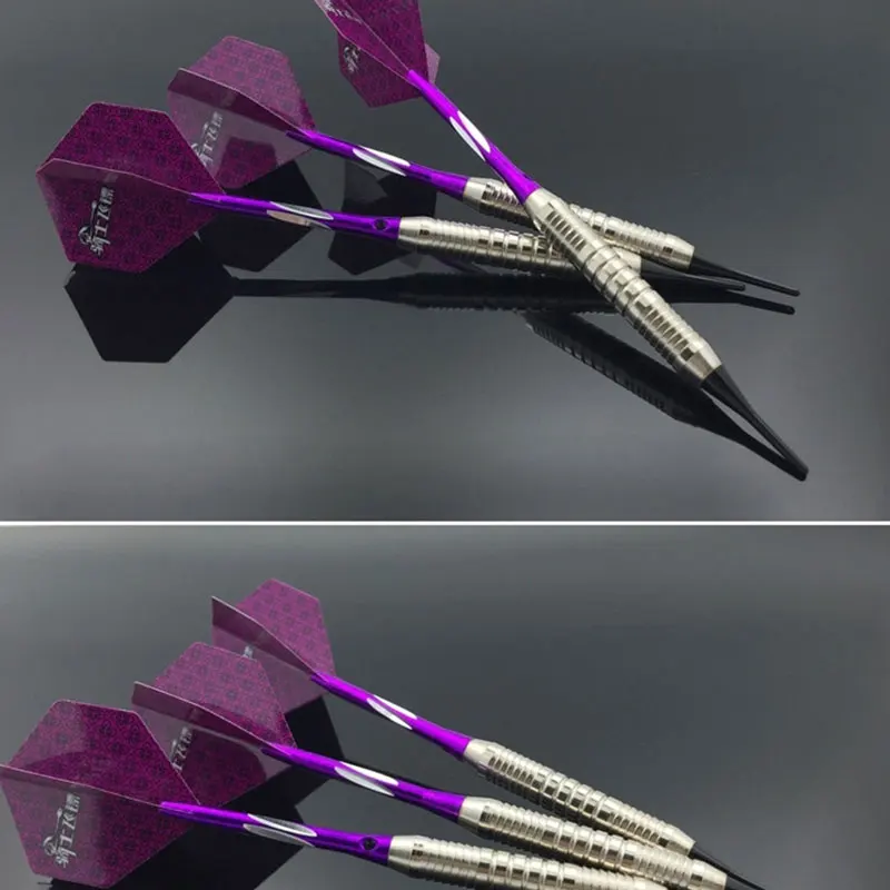 3Pcs / Set 18g/20g Professional Soft Tip darts Electronic Dartboard Aluminum Alloy Dart Flights Sports Shooting