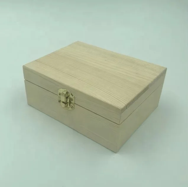 small wooden sliding lid box/wooden storage box with sliding lid/small wooden packaging box