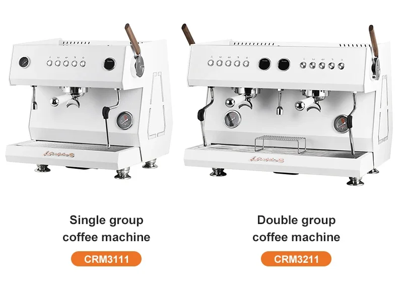 Semi Automatic Commercial Coffee Machine Espresso Maker Electric Coffee Maker Commercial Processing Equipment for cafe homeuse