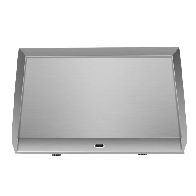 Газовая плита из нержавеющей стали для оладий настольная ресторанов кейтеринга кухни школы утолщенная