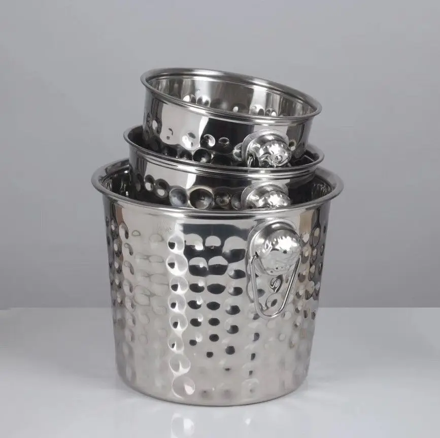 Ice bucket stainless steel beer bucket champagne bucket bar