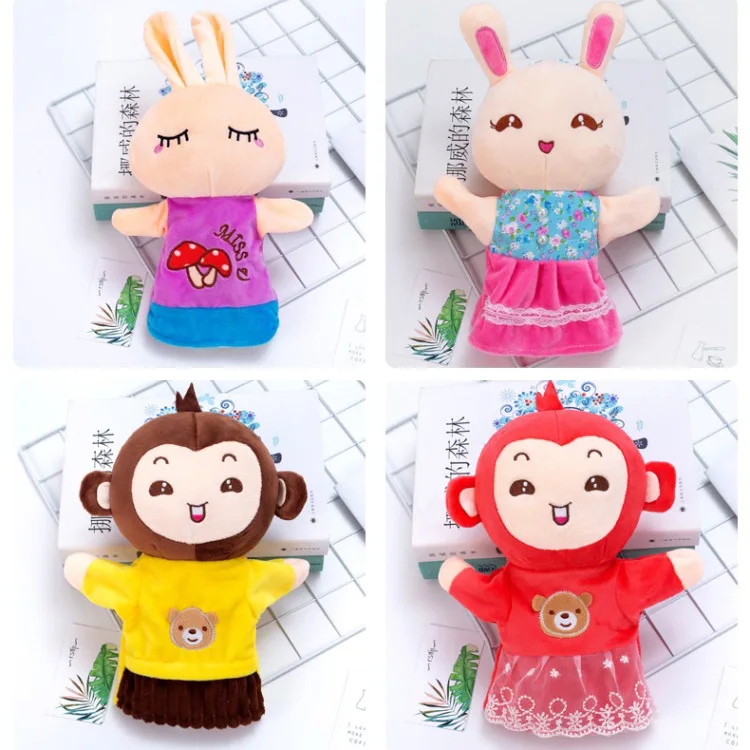 Yohi 2021 Toy for Children to Make Friends Interact Childrens Party Role Telling Great Gift for Kids Feet Finger Hand Puppet Toy