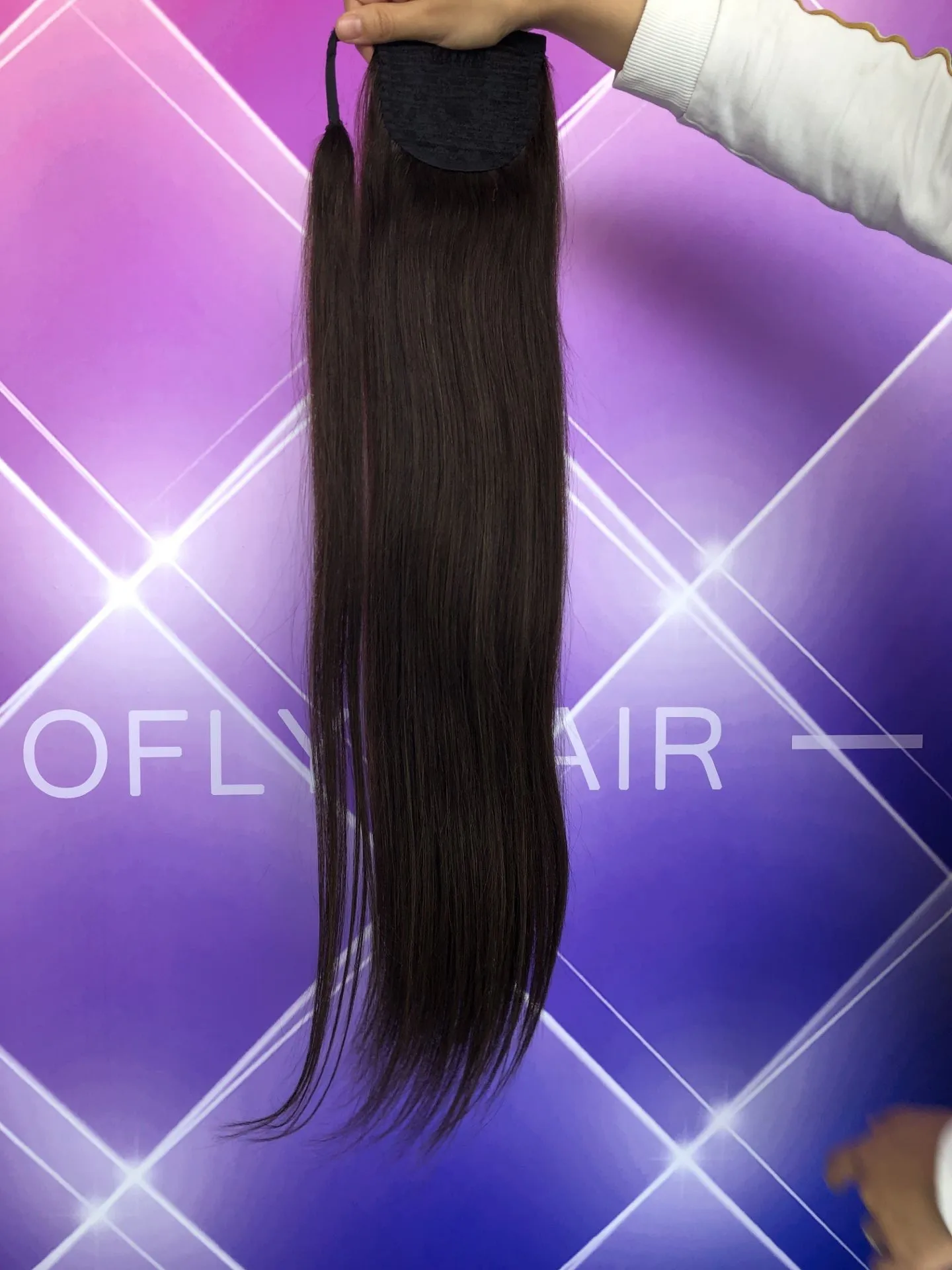 
Wholesale Buy 10 To 30 Inch Indian human hair drawstring ponytail for woman 