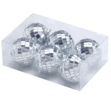 Popular Small Mini Discoball Plastic Hanging Disco Lighting Christmas Mirror Ball for Party