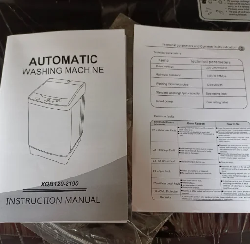 Hot 12kg Fully Automatic Single Tube Top Loader Portable Washing Machine Large 10kg 15kg Wash Cloth washing machine