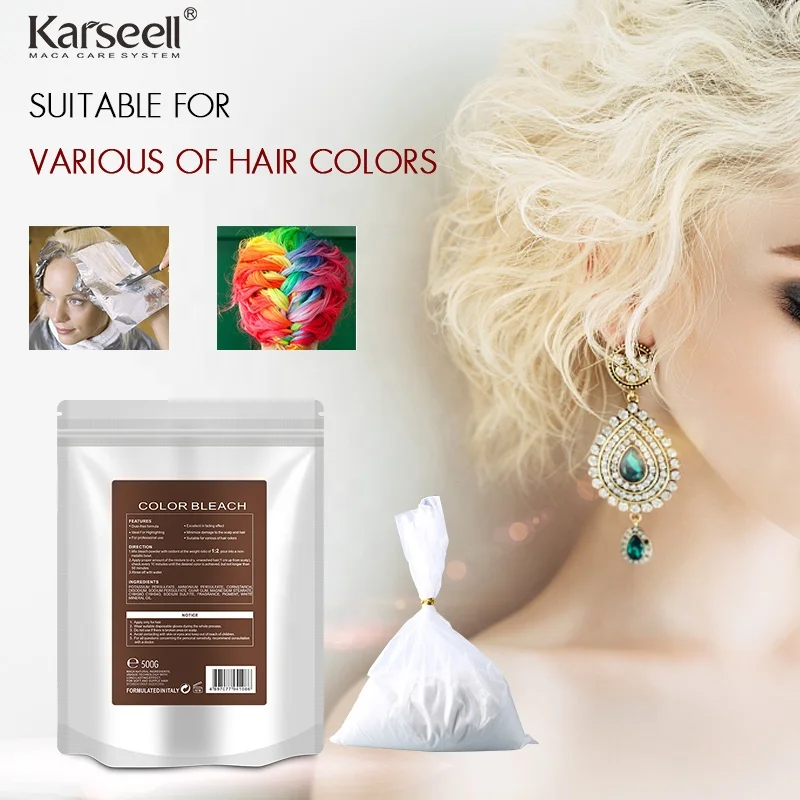 KARSEELL OEM/ODM Low Price Natural Mild Formula Dust Free Hair Bleaching Powder Factory Wholesale