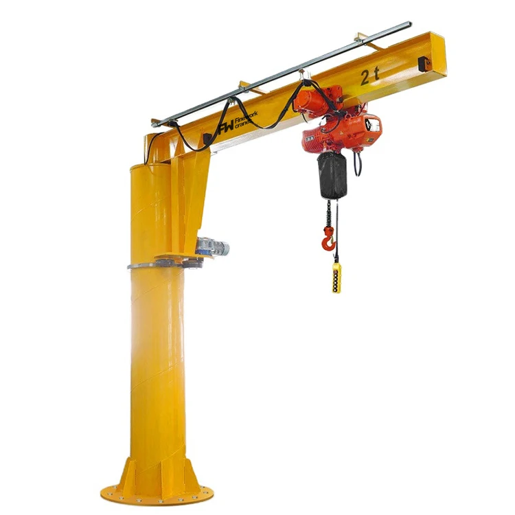 500kg 1ton 2ton Portable Movable Jib Crane