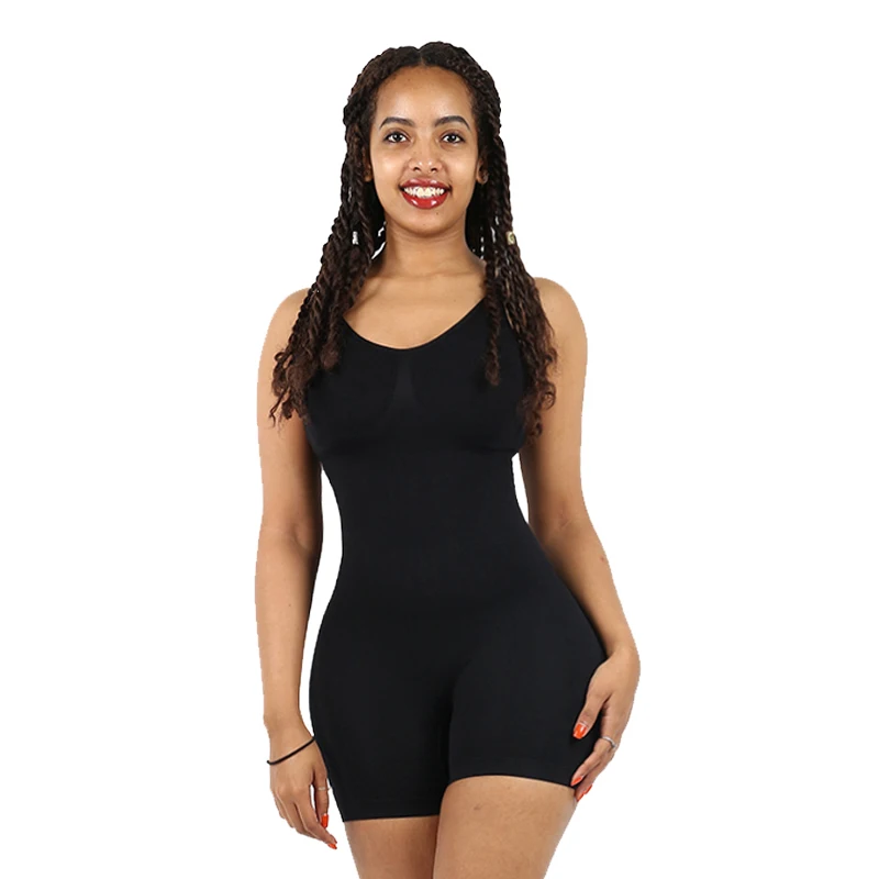 NANBIN  Adjustable Straps Bodysuit Butt Lifter Shaper Tummy Control Slimming  Full Body Shapewear for Ladies