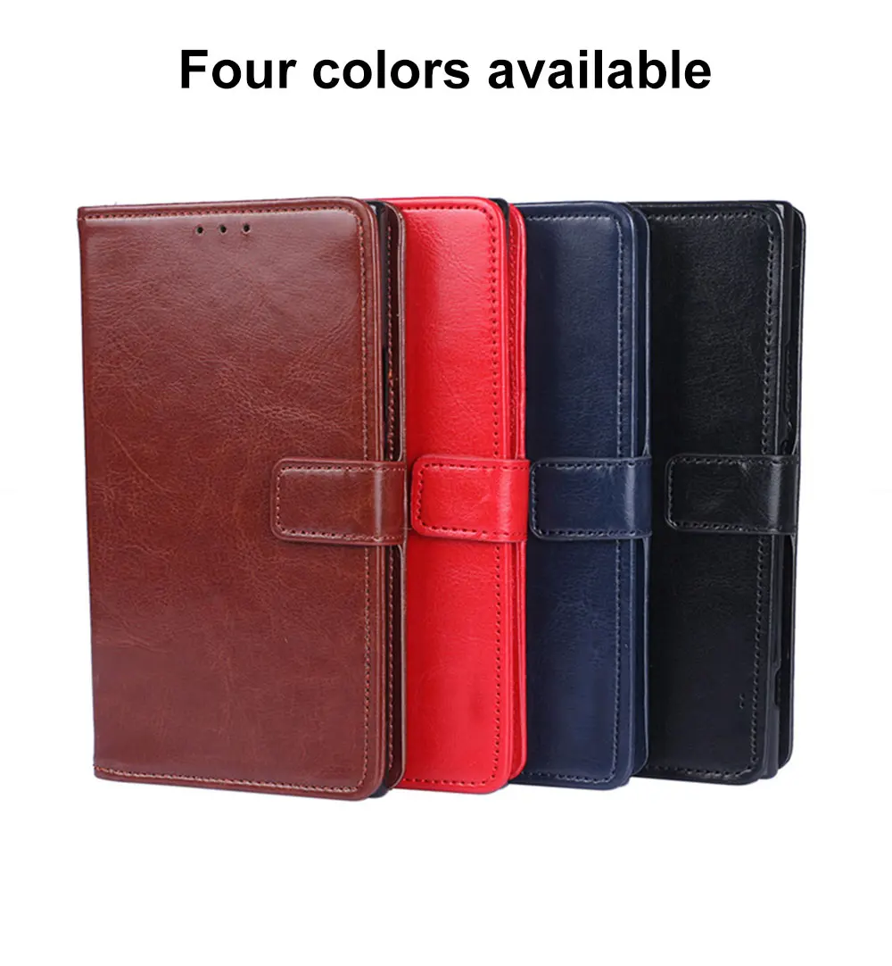 Wallet Phone Case For Blackberry Dtek60 Purse Tpu Cases Flip Cover Soft Litchi Silicone Bumper Camera Lens Protection