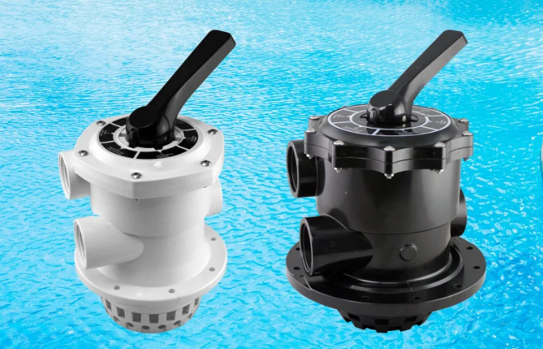 Multifunctional plastic portable swimming pool filter multiport valve