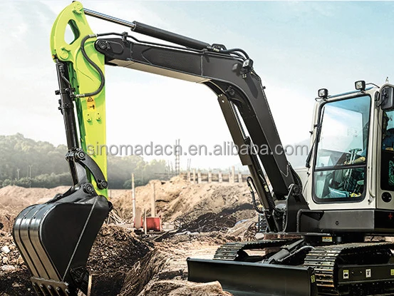 Hydraulic Digger Machine 7.5T 0.3m3 44kw ZE75E Crawler Excavator