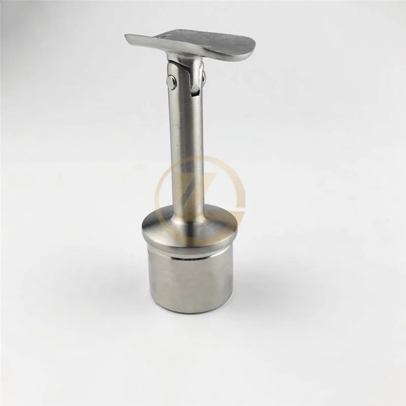 YL High-quality  adjustable stainless steel balustrade round handrail support