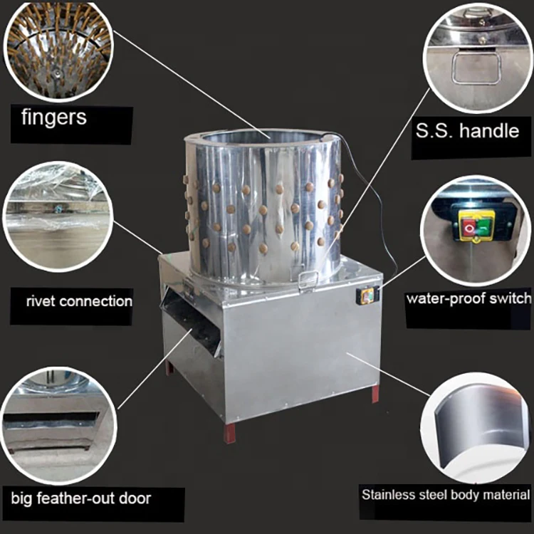 
automatic poultry equipment / electric chicken plucker machine / defeathering machine chicken 