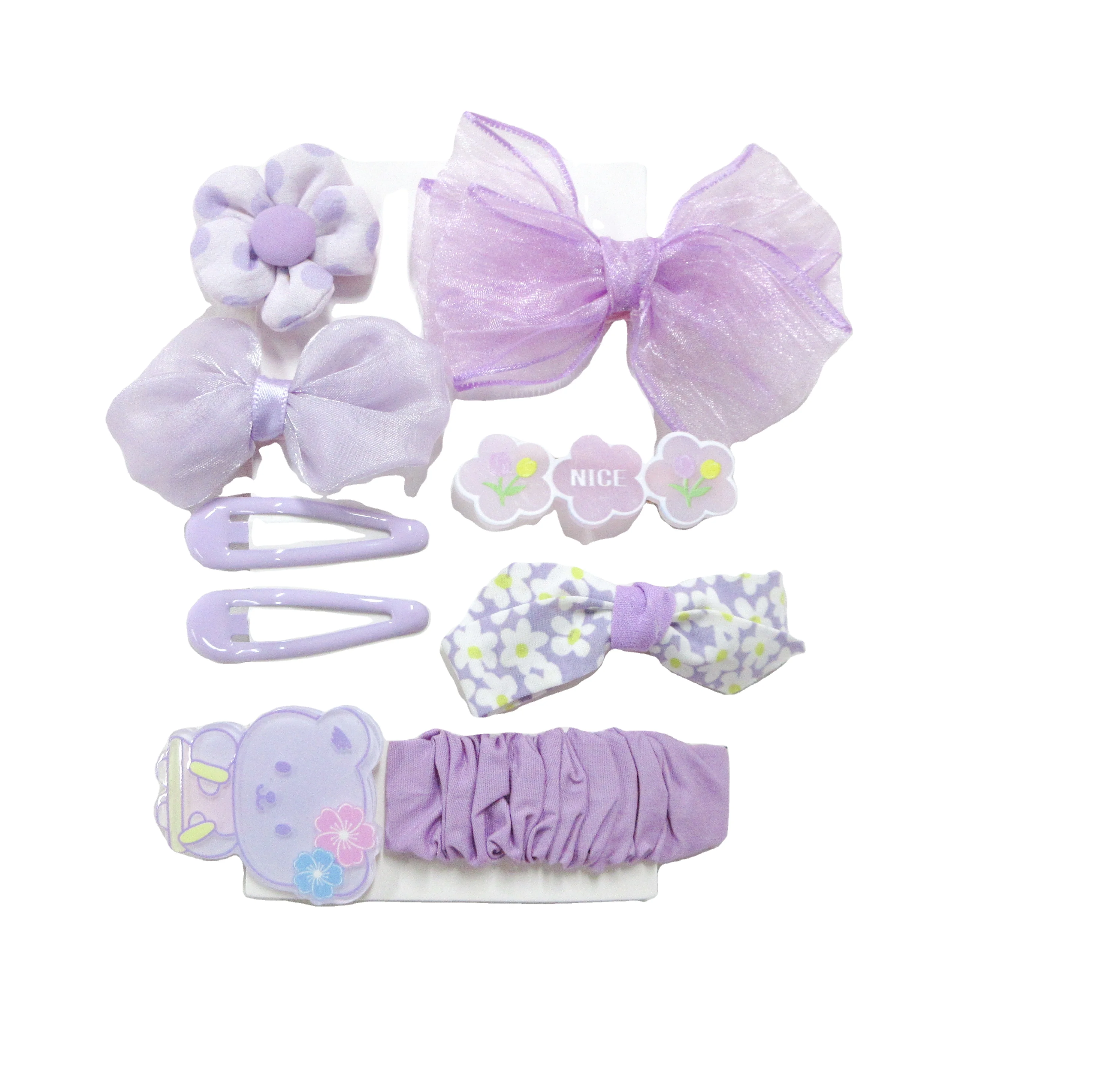 BABY BOWS  HAIR ACCESSORIES HAIR PINS Elastics Set Teen Hair clips   HALLOWEEN CHRISTMAS BIRTHDAY  GIFT  BSCI FACTORY
