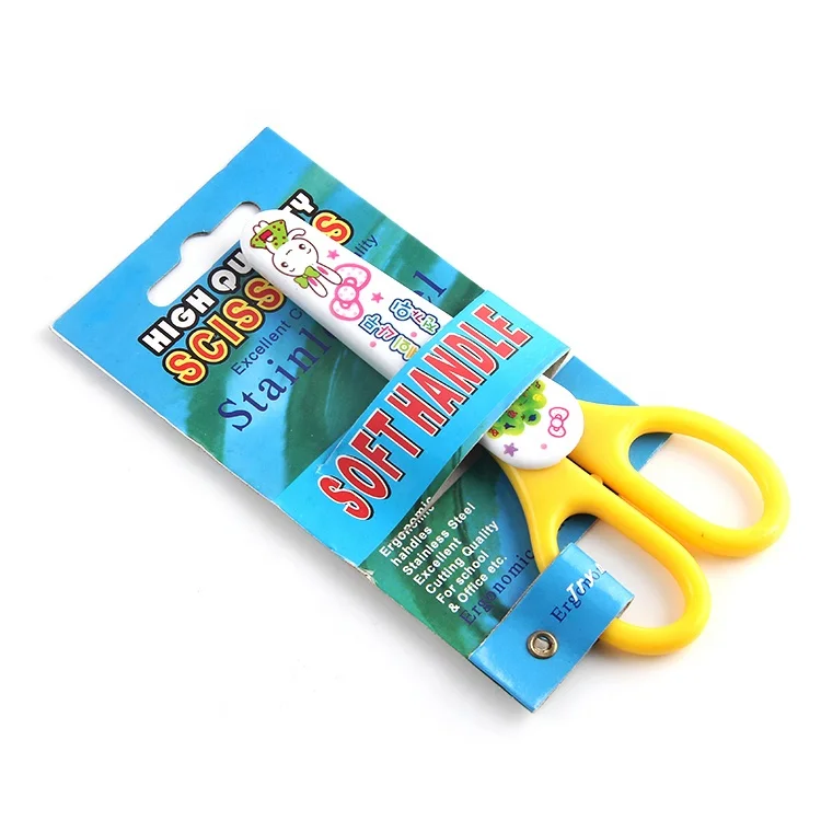 Горячие продажи модные пластиковые детские ножницы