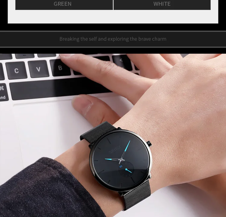 SKMEI 9185 mens watches in wristwatches luxury quartz watch sr626sw  oem luxury stainless steel wrist watches