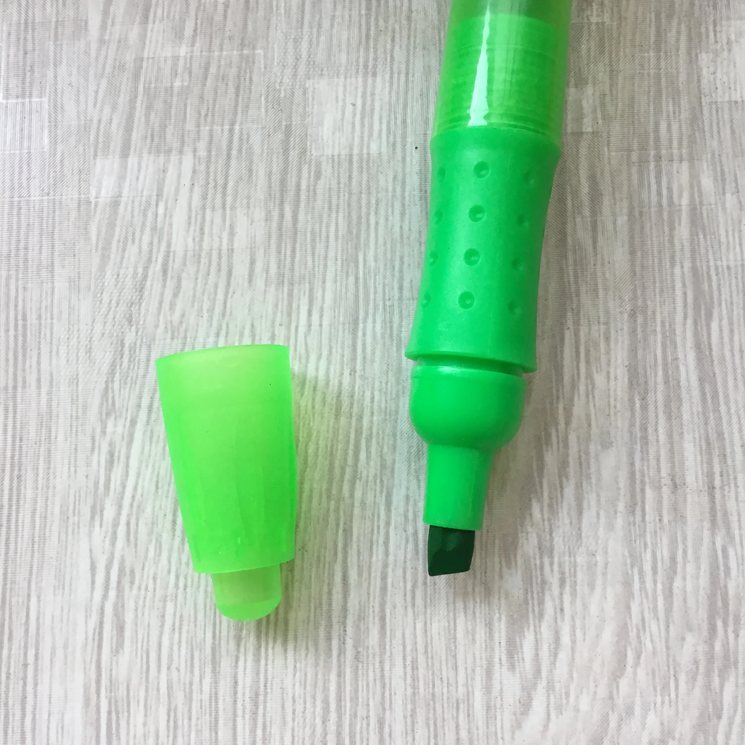 Hot sale highlighter marker pen with blister card 4pcs highlighter  marker pen