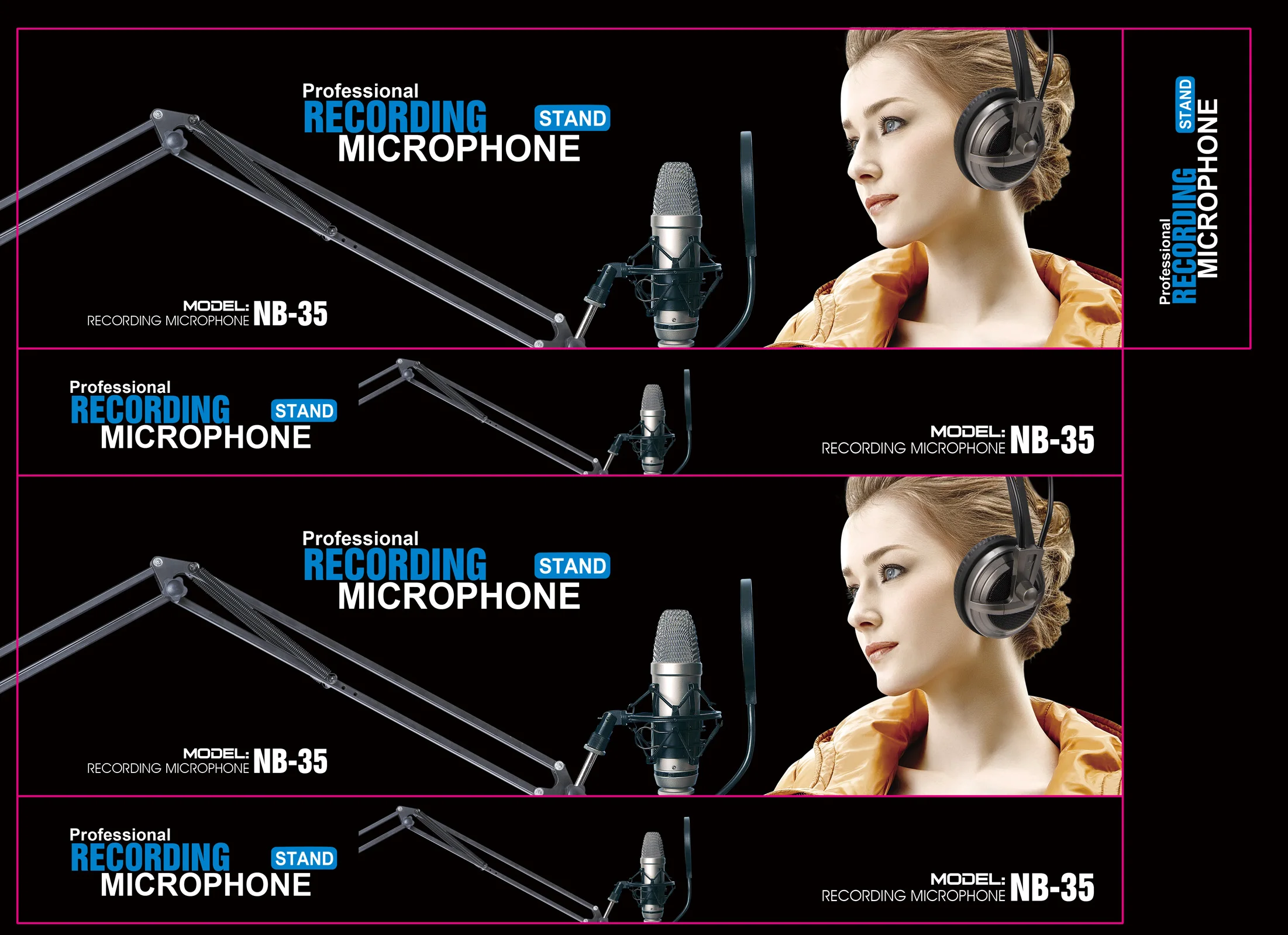 Подставка для микрофона arm mic 38