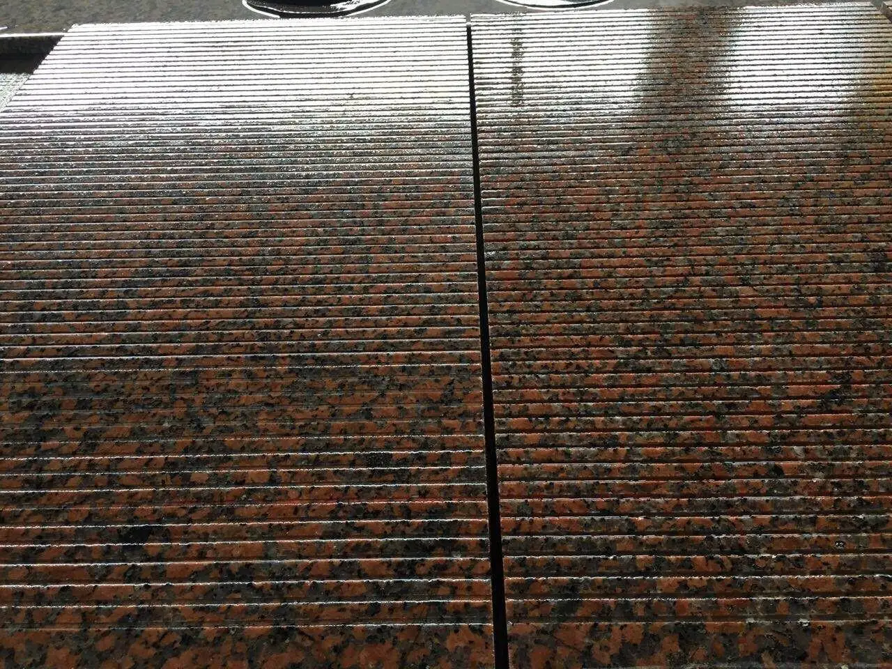 HZX G562 Red Polished Granite Tiles  Red Flamed Honed Natural Stone Outdoor Kitchen Floors Parks Exterior Decorations Villas