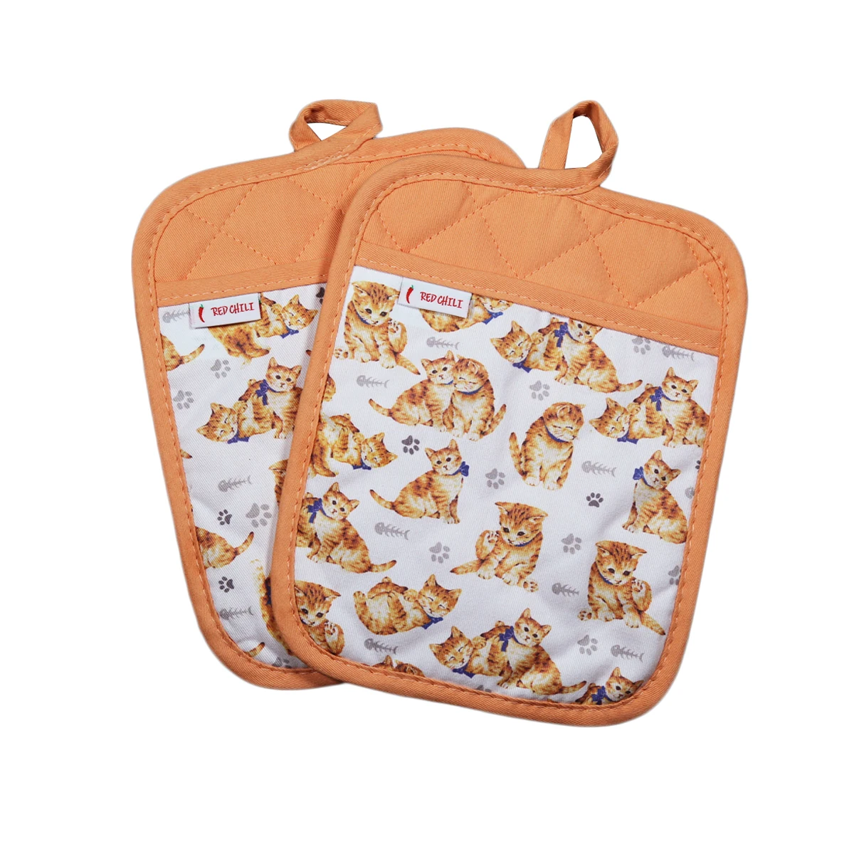 Ready to Ship Item Kitchen Use Heat Resistant Black Pot Holder with Pocket Hot Pad