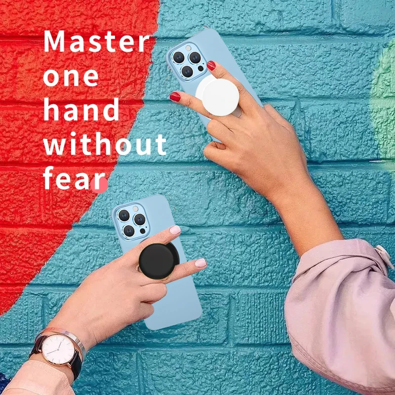 Factory Free Sample Magnetic Phone Sockets Stand N52 Strong Magnet Phone Holder Phone Grip  for iPhone 14 13 Series