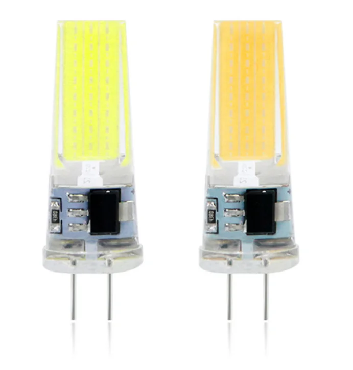 Factory price 2w 5w 7w  G4 G9 Corn Light LED Cylinder Bulb 110V 220V 12V 24V  High Lumen Small Dimmable COB Corn Light Bulb
