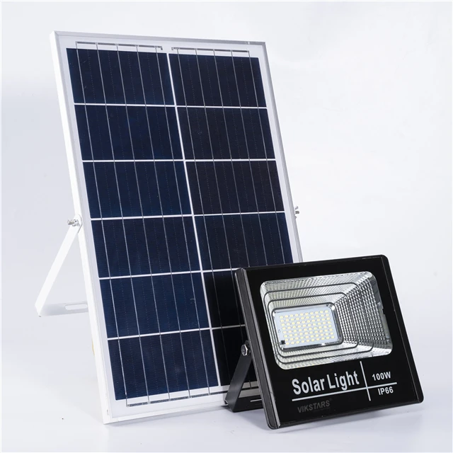 Энергосберегающий прожектор с солнечной панелью, солнечный прожектор ip66 80 Вт 100 Вт 200 Вт, Солнечный светодиодный прожектор с отражателем 500 Вт 200 Вт