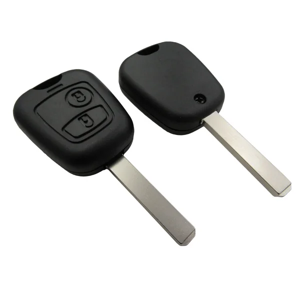 High Quality Good Price P-eugeot 307 2 buttons Remote Key Shell Fob Case with VA2 Blade(Blade No Groove)